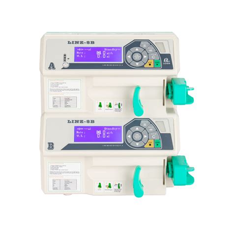 2 Channels Double Channel Portable Electric Infusion Pump Syringe Pump