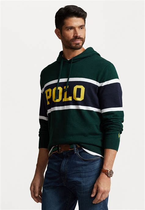 Polo Ralph Lauren Big And Tall Hood Long Sleeve Hoodie Hunt Club