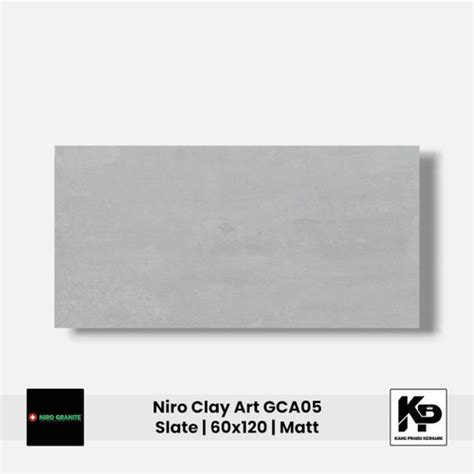 Jual Granit NIRO GRANITE Clay Art GCA05 Slate 60x120 Cm Kota Depok