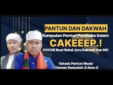 Kumpulan Pantun Pembuka Ceramah Cocok Buat Bekal Juru Dakwah Dan MC