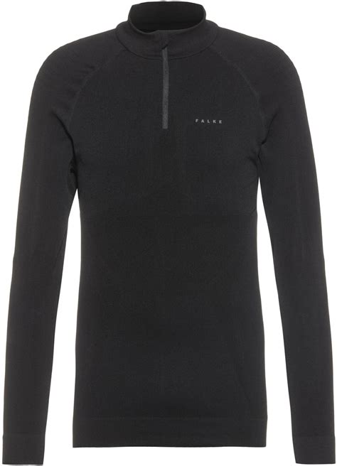 Falke Langarmshirt Maximum Warm Black Ab