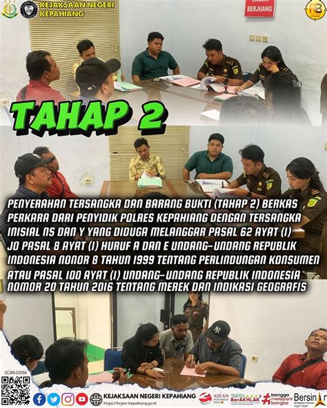 Jaksa Penuntut Umum Kejaksaan Negeri Kepahiang Telah Menerima