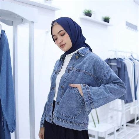 Jual Govindeep Jaket Jeans Pablo Oversize Wanita Jacket Jeans Denim