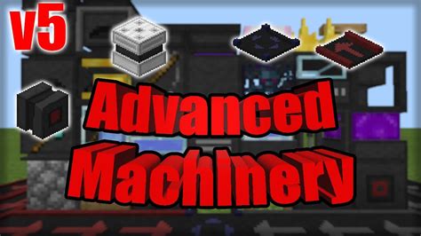 Advanced Machinery Addon 1 19 MCPE Bedrock Redstone Flux Mod