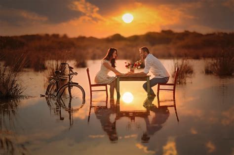 Romantic moments of couples Stock Photo free download