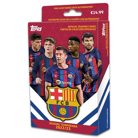 2022 23 TOPPS FC Barcelona Official Fan Set Soccer Cards Collectosk