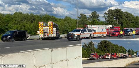 Fatal Big Rig Crash Closes I 24 Wgns Radio