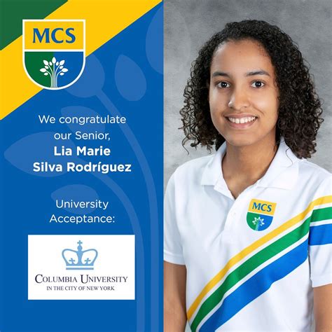 Mc School Cheered And Hats Off To Lia For Her