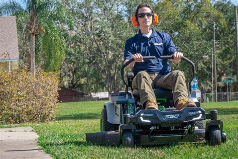 EGO 56V Battery Powered Zero Turn Riding Mower Review PTR