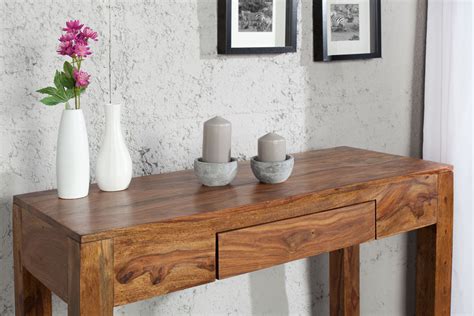 Sidetable Van Massief Sheesham Hout Kopen Aktie Wonen Nl