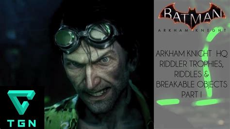 Most Wanted Riddler S Revenge Arkham Knight Hq Riddler Trophies