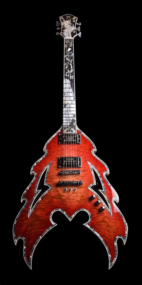 Minarik Guitars Firebolt Cool Electric Guitars Guitar Inlay Guitar