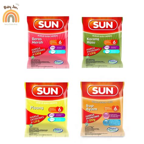 Jual SUN EKONOMIS SACHET 120 GR MPASI 6 BULAN SUN EKONOMIS BUBUR