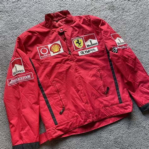 Vintage Marlboro Ferrari Racing Jacket Some Small Depop