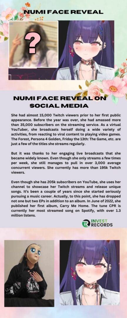 Numi Face Reveal: When Did She Join YouTube? - Invest Records