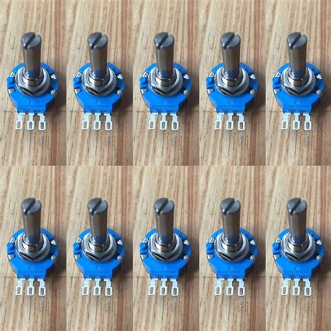 10pcs RVQ24YS08 03 30S B502 Scooter Potentiometer 5K For Japanese TOCOS