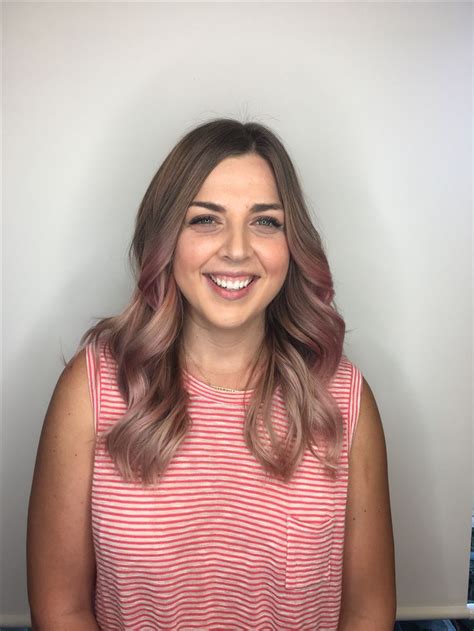 Pink Ombré Long Hair Styles Pink Ombre Hair Stylist