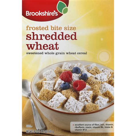 Brookshires Cereal Shredded Wheat Frosted Bite Size 18 Oz Instacart