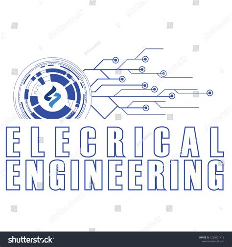 Electrical Engineering Worker Logo Concept Stock Vector (Royalty Free ...