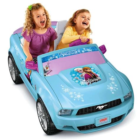 Power Wheels® Disney Frozen Ford Mustang | CLK46 | Fisher Price | Power wheels, Disney frozen ...