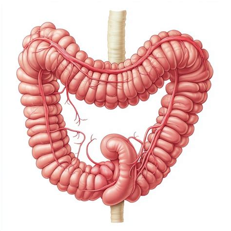 Diagramme Et Explication De L Anatomie Du Gros Intestin Humain Image