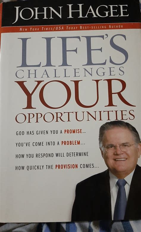 Book Challenge: Life’s Challenges Your Opportunities – John Hagee ...