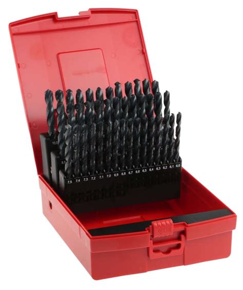 A190 203 Dormer Dormer 41 Piece Twist Drill Bit Set For Multi