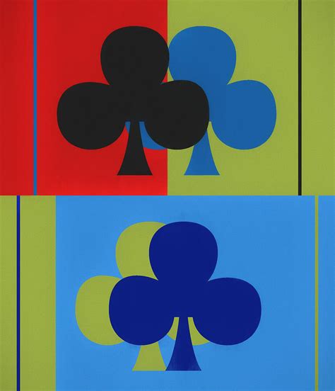 Clubs Pop Art Mixed Media By Dan Sproul Fine Art America