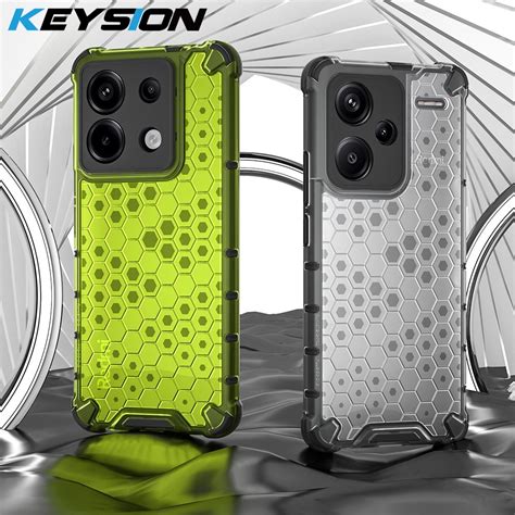 Keysion Shockproof Armor Case For Redmi Note Pro G Silicone Pc