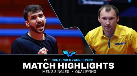 Yaroslav Zhmudenko Vs Ali ALkhadrawi MS Qual WTT Contender Zagreb