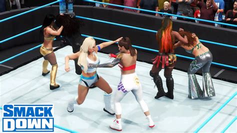 Wwe K Smackdown N Contender Women Battle Royal Youtube