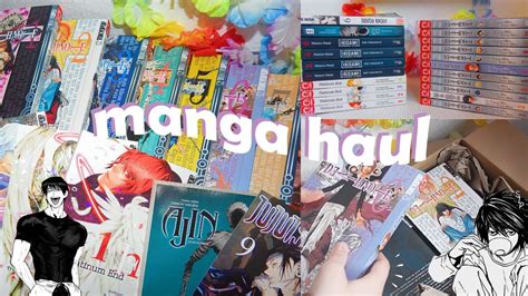 Manga Haul Unboxing Volumes Youtube