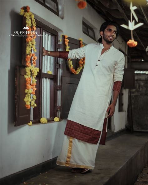 Onammanikhadesigns Onam Outfits Engagement Photo Outfits Fall Mens