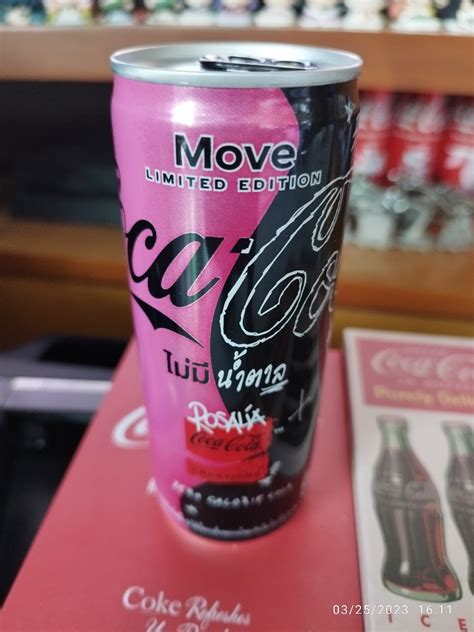 Coca Cola Rosalia Move Limited Edition Imported From Thailand Food