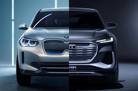 Styling Comparison BMW Concept IX3 Vs Audi Q4 Sportback E Tron