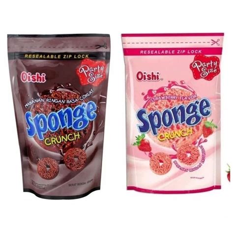 Jual Oishi Sponge Crunch 100gr Shopee Indonesia