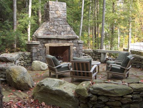 Brick Outdoor Fireplace Peculiarities | Fireplace Designs