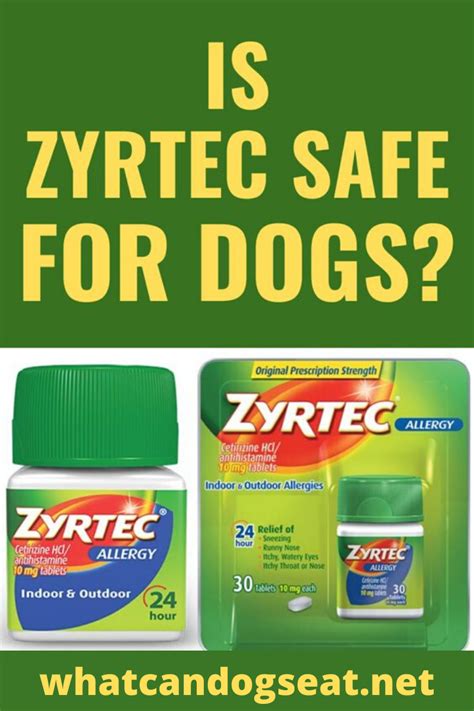 Zyrtec Dosage Chart For Dogs
