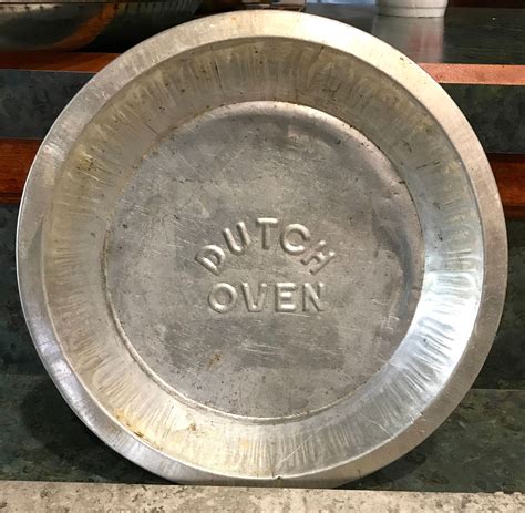 Pie Tin Cake Mold Dutch Oven Vintage Advertisements Antique