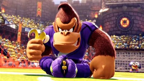 Donkey Kong Losing Animation Mario Strikers Battle League YouTube