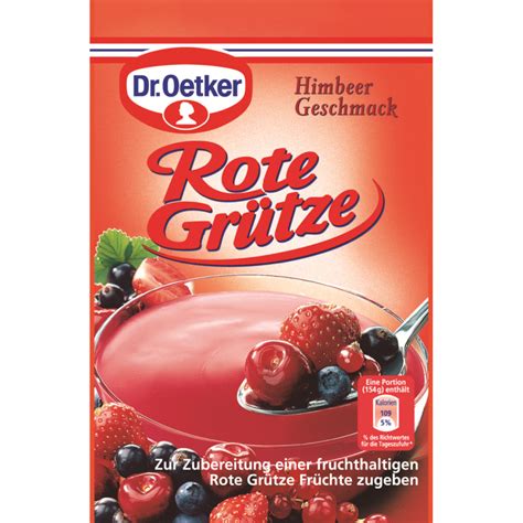 Dr. Oetker Rote Grütze Himbeer