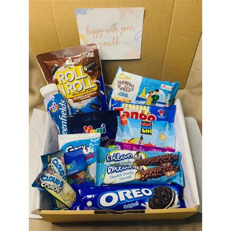 Jual Hampers Snack Box Gitf Box Hampers Ulang Tahun Snack Box Wisuda