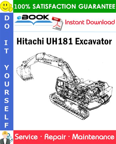 Hitachi Uh181 Excavator Service Repair Manual Pdf Download