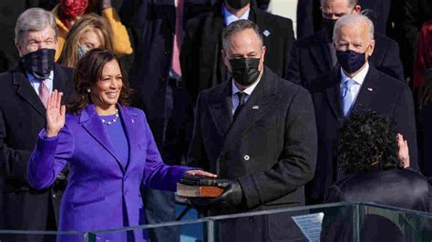 Kamala Harris Sworn In As Vice President Inauguration Day Live