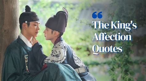 12 Best Quotes From The Kings Affection Korean Drama