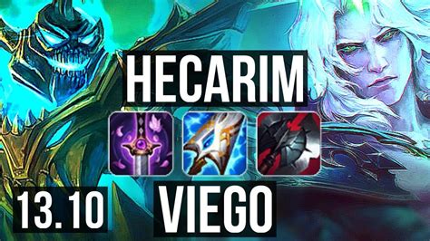 Hecarim Vs Viego Jng Winrate Quadra Legendary Tr