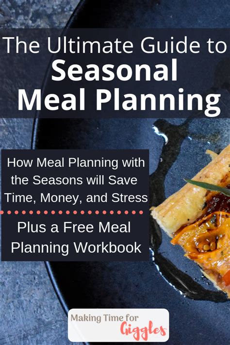 Your Ultimate Guide To Seasonal Meal Planning Making Time For Giggles