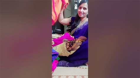 माझं साडी कलेक्शन 😇🥰🥰vlog Vlogs Saree Collection Youtube