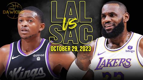 Los Angeles Lakers vs Sacramento Kings Full Game Highlights | October ...