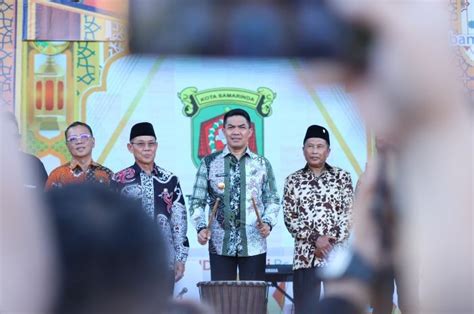 Buka Wisata Ramadan Di GOR Segiri Samarinda Andi Harun Target Rupiah